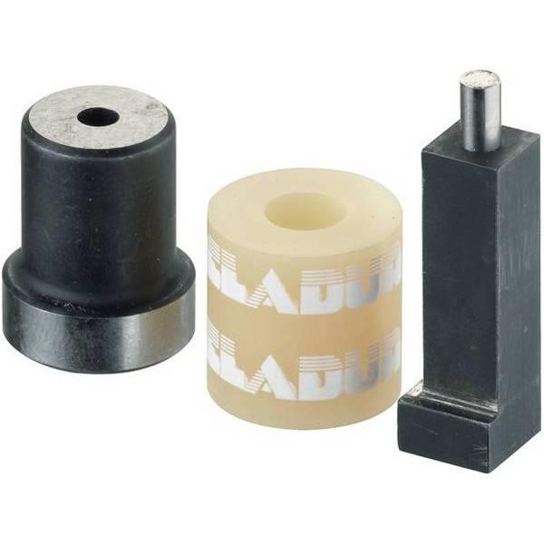 2671-7700-02-65 Hawa 2671-7700-02-65-02 2671 Punch tool for oval hole 6,3 x 8 mm Inluding Punch, Die and Rubber Wiper